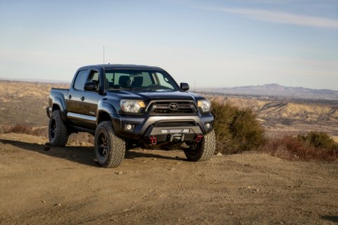 Body Armor 4x4 12-15 Toyota Tacoma HiLine Front Winch Bumper thumbnail 7