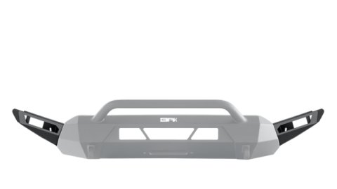 Body Armor 4x4 16-22 Toyota Tacoma HiLine Bumper High Clearance Side Wings (Black) thumbnail 1