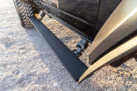 Body Armor 4x4 21-24 Ford Bronco 4DR E-Power Board Steps - Black thumbnail 2