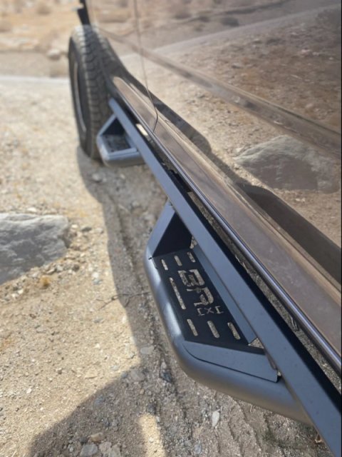 Body Armor 4x4 09-18 Dodge Ram 1500 Crew Cab Ambush Side Steps thumbnail 4