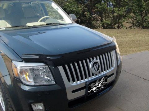 Stampede 2008-2011 Mercury Mariner Vigilante Premium Hood Protector - Smoke thumbnail 2