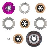 Exedy 1986-1989 Mazda RX-7 R2 Hyper Triple Cerametallic Clutch Rigid Disc Push Type Cover thumbnail 3