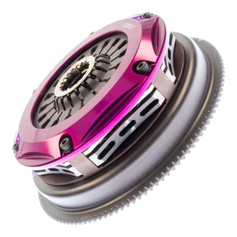 Exedy 1999-2002 Nissan Skyline GTR L6 Hyper Twin Cerametallic Clutch Sprung Center Disc Pull Type thumbnail 3