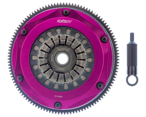 Exedy 1991-1992 Toyota Supra Hyper Twin Cerametallic Clutch Sprung Center Disc Pull Type Cover thumbnail 4