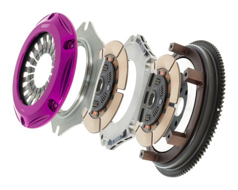 Exedy 1991-1992 Toyota Supra Hyper Twin Cerametallic Clutch Sprung Center Disc Pull Type Cover thumbnail 5