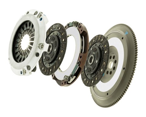 Exedy 1991-1996 Acura NSX V6 Hyper Twin Organic Clutch Strap Drive Type Sprung Center Disc thumbnail 6