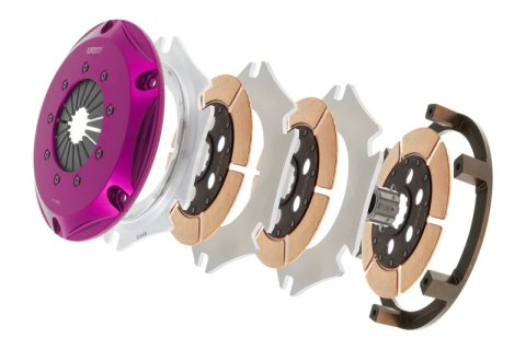 Exedy Universal Builder Series Triple Metallic Clutch Does NOT Incl FW Req. Custom Clutch Actuation thumbnail 7