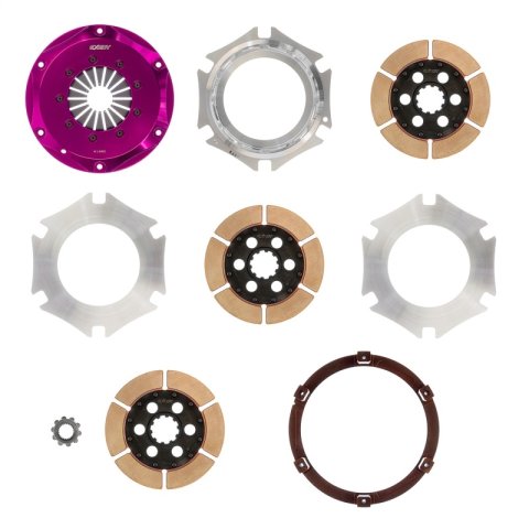 Exedy Universal Builder Series Triple Metallic Clutch Does NOT Incl FW Req. Custom Clutch Actuation thumbnail 8