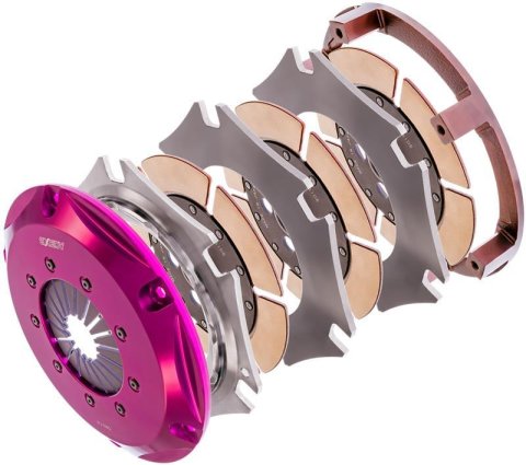Exedy Universal Builder Series Triple Metallic Clutch Does NOT Incl FW Req. Custom Clutch Actuation thumbnail 3