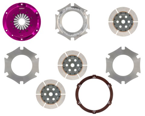Exedy Universal Builder Series Triple Metallic Clutch Does NOT Incl FW Req. Custom Clutch Actuation thumbnail 6