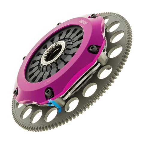 Exedy 1993-1995 Mazda RX-7 R2 Hyper Compe-R Twin Cerametallic Clutch Rigid Center Disc Pull Type thumbnail 3
