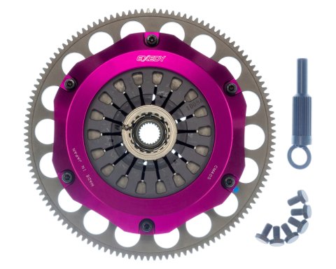 Exedy 1993-1995 Mazda RX-7 R2 Hyper Compe-R Twin Cerametallic Clutch Rigid Center Disc Pull Type thumbnail 7