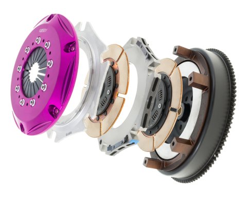 Exedy 1999-2002 Nissan Silvia L4 Hyper Twin Cerametallic Clutch Sprung Center Disc thumbnail 4