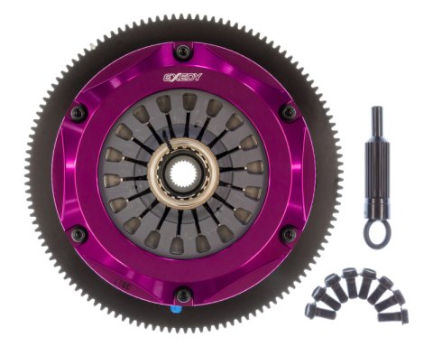 Exedy 2005-2005 Saab 9-2X Aero H4 Hyper Twin Cerametallic Clutch Sprung Center Disc Pull Type Cover thumbnail 6