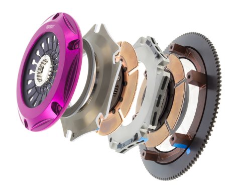 Exedy 2005-2005 Saab 9-2X Aero H4 Hyper Twin Cerametallic Clutch Sprung Center Disc Pull Type Cover thumbnail 7