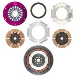 Exedy 2004-2014 Subaru Impreza WRX STI H4 Hyper Twin Cerametallic Clutch Sprung Disc Pull Type thumbnail 3
