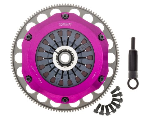 Exedy 2005-2005 Saab 9-2X Aero H4 Hyper Compe-D Twin Cerametallic Clutch Sprung Center Disc thumbnail 1