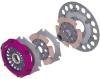 Exedy 2005-2005 Saab 9-2X Aero H4 Hyper Compe-D Twin Cerametallic Clutch Sprung Center Disc thumbnail 7