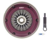 Exedy 2008-2015 Mitsubishi Lancer Evolution GSR L4 Hyper Triple Cerametallic Clutch Rigid Disc thumbnail 1