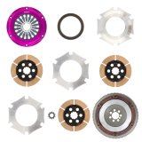 Exedy 2008-2015 Mitsubishi Lancer Evolution GSR L4 Hyper Triple Cerametallic Clutch Rigid Disc thumbnail 6