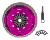 Exedy 1989-1998 Nissan 240SX L4 Hyper Twin Cerametallic Clutch Sprung Center Disc Push Type Cover thumbnail 7
