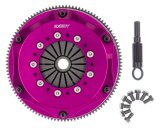 Exedy 1989-1994 Nissan 240SX Hyper Twin Cerametallic Clutch Sprung Center Disc Push Type Cover thumbnail 9