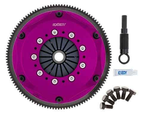 Exedy 1989-1993 Nissan Skyline GTR L6 Hyper Twin Cerametallic Clutch Sprung Center Disc Push Type thumbnail 1
