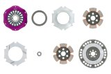 Exedy 2008-2015 Mitsubishi Lancer Evolution GSR L4 Hyper Compe-R Twin Cerametallic Clutch Rigid thumbnail 8