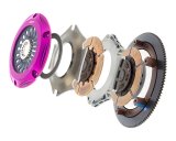 Exedy 2004-2014 Subaru Impreza WRX STI H4 Hyper Twin Cerametallic Clutch Sprung Center Disc Pull thumbnail 5