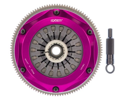 Exedy 2008-2015 Mitsubishi Lancer Evolution GSR L4 Hyper Twin Cerametallic Clutch Sprung thumbnail 2