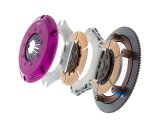 Exedy 2006-2006 Saab 9-2X Aero H4 Hyper Twin Cerametallic Clutch Sprung Center Disc Push Type Cover thumbnail 4