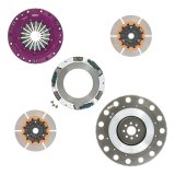 Exedy 1996-2016 Ford Mustang V8 Hyper Twin Cerametallic Clutch Sprung Center Disc Push Type 8-Bolt thumbnail 2