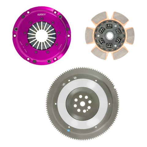 Exedy 1990-1991 Acura Integra L4 Hyper Single Clutch Sprung Center Disc Push Type Cover thumbnail 6