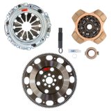 Exedy 2002-2006 Acura RSX Base L4 Stage 2 Cerametallic Clutch 4 Puck Disc Incl. HF02 Lightweight FW thumbnail 2
