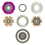Exedy 96-06 Mitsubishi Lancer Evo (Gen 4-7) Hyper Twin Cerametallic Clutch Rigid Disc Pull Type thumbnail 3