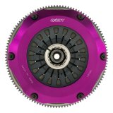 Exedy 96-06 Mitsubishi Lancer Evo (Gen 4-7) Hyper Twin Cerametallic Clutch Rigid Disc Pull Type thumbnail 5