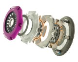 Exedy 96-06 Mitsubishi Lancer Evo (Gen 4-7) Hyper Twin Cerametallic Clutch Rigid Disc Pull Type thumbnail 9