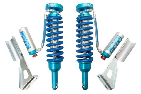 King Shocks 2005+ Toyota Tacoma (6 Lug) Front 2.5 Dia Remote Res Coilover w/Adjuster (Pair) thumbnail 3