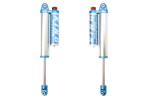 King Shocks 07-18 Chevrolet Avalanche Rear 2.5 Dia Piggyback Reservoir Shock w/Adjuster (Pair)