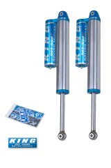 King Shocks 04-08 Ford F150 4WD Rear 2.5 Dia Piggyback Reservoir Shock (Pair) thumbnail 1
