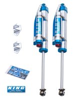 King Shocks 97-06 Jeep Wrangler TJ Rear 2.5 Dia Piggy Hose Res Shock 3-5in Lift w/Adjuster (Pair) thumbnail 1