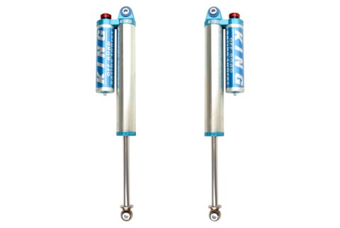 King Shocks 2011+ Chevrolet Silverado 2500/3500/HD Rear 2.5 Dia Piggyback Res Shock w/Adj (Pair) thumbnail 1