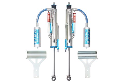 King Shocks 07-18 Jeep Wrangler JK Front 2.5 Dia Hose Remote Bypass Shock 0-2in Lift (Pair) thumbnail 1