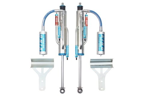 King Shocks 07-18 Jeep Wrangler JK Front 2.5 Dia Hose Remote Bypass Shock 0-2in Lift (Pair) thumbnail 2