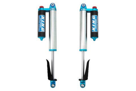 King Shocks 2020+ Jeep Gladiator JT Rear 2.5 Dia Piggyback Reservoir Shock 0-2in Lift w/Adj (Pair) thumbnail 1