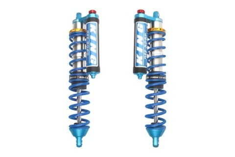 King Shocks 18+ RZR-XP Turbo S 2.5 Front Internal Bypass Piggyback Coilover w/ Finned Res & Adjuster thumbnail 2