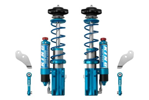King Shocks 19-24 Mercedes-Benz Sprinter 2500 2WD Front 2.5 Piggy Hose Reservoir Shock w/ Adj. Kit