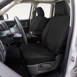 Covercraft 19-21 Chevrolet Silverado Endura PrecisionFit Custom Front Row Seat Covers - Black/Black thumbnail 1