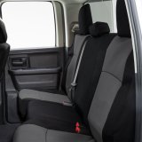 Covercraft 19-24 Chevrolet Silverado Endura PrecisionFit Custom Second Row Seat Covers - Black/Black thumbnail 3