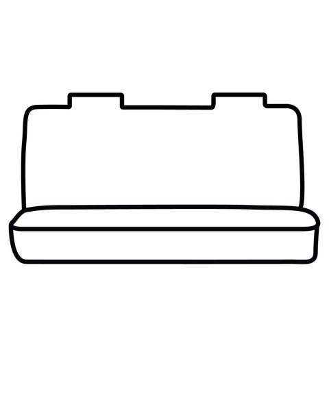 Covercraft 04-10 Ford F250 Polycotton SeatSaver Custom Front Row Seat Covers - Grey thumbnail 2